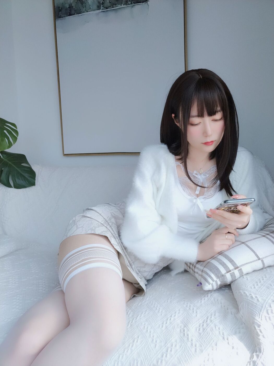 [COS Welfare] Miss Coser Silver - White Lace