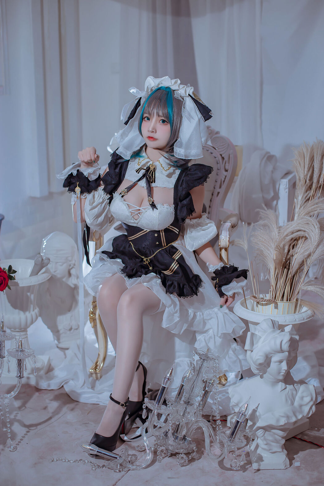 [COS Welfare] Popular Coser Nizuo Nisa - Blue Cheshire
