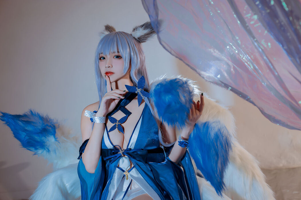[COS Welfare] Popular Coser Nizo Nisa - Blue Shinano Dress