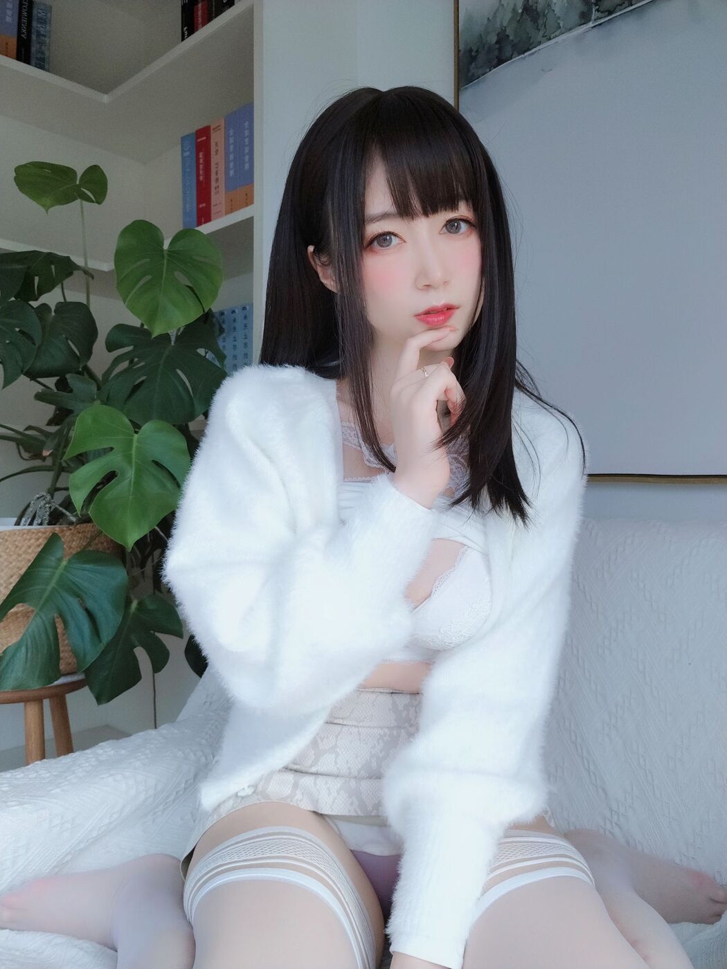 [COS Welfare] Miss Coser Silver - White Lace