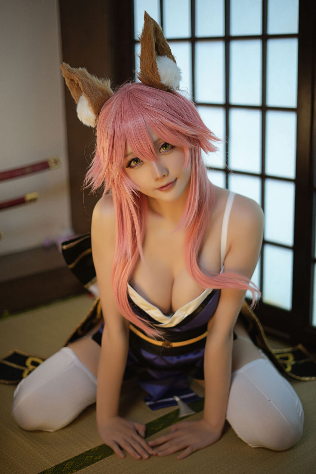 [COS Welfare] Miss Coser, Xing Zhichi - Master 様 "The loyal dog in front of Tamamo is ready to go"
