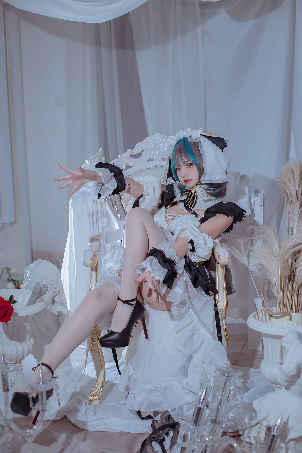 [COS Welfare] Popular Coser Nizuo Nisa - Blue Cheshire