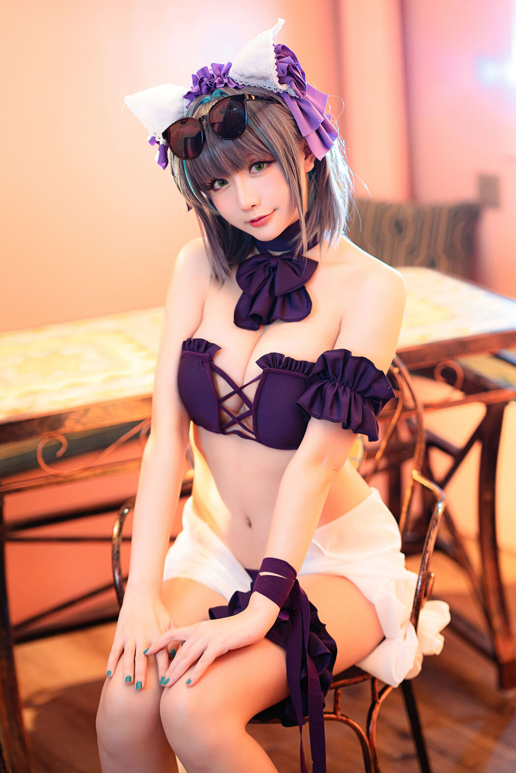 [COS Welfare] Miss Coser Star Chichi - R-Maid "Cheshire Swimsuit"