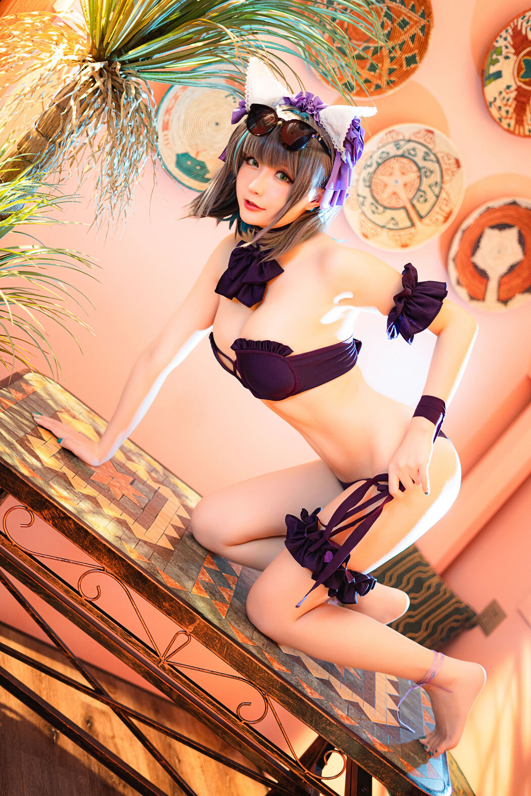 [COS Welfare] Miss Coser Star Chichi - R-Maid "Cheshire Swimsuit"