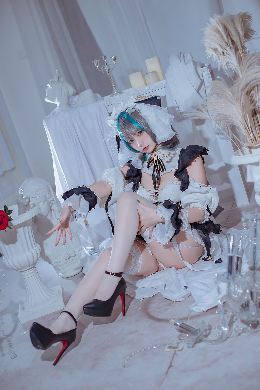 [COS Welfare] Popular Coser Nizuo Nisa - Blue Cheshire