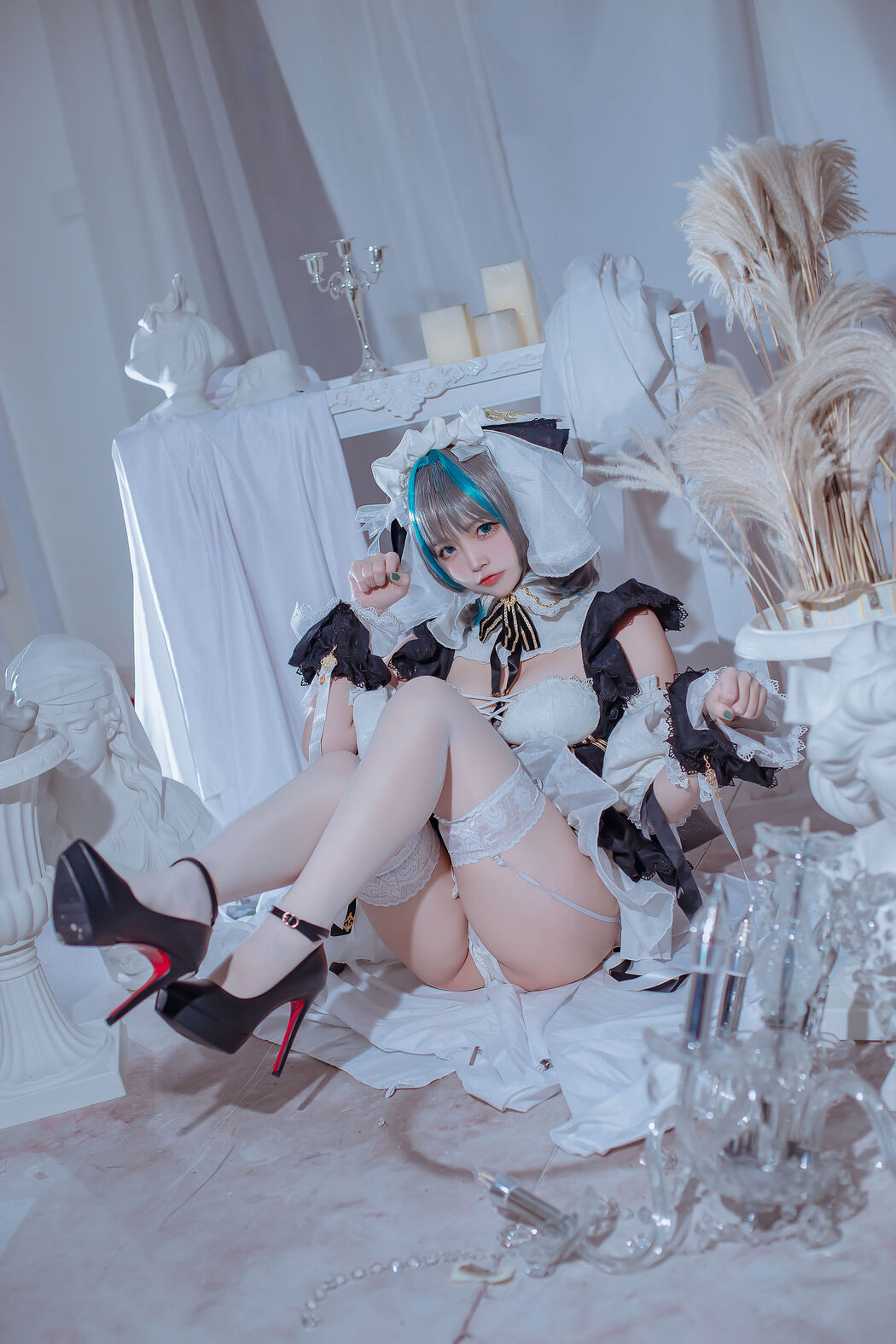 [COS Welfare] Popular Coser Nizuo Nisa - Blue Cheshire