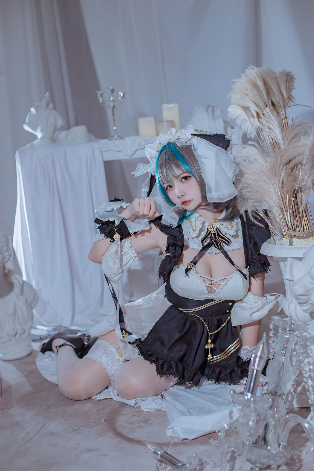 [COS Welfare] Popular Coser Nizuo Nisa - Blue Cheshire