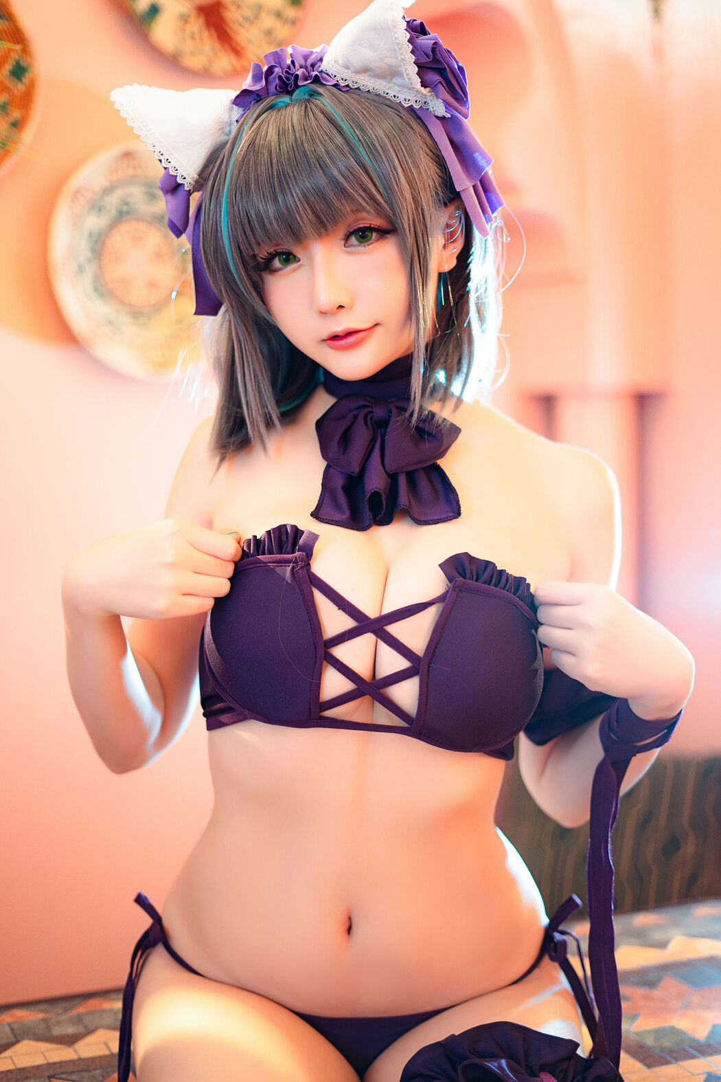 [COS Welfare] Miss Coser Star Chichi - R-Maid "Cheshire Swimsuit"