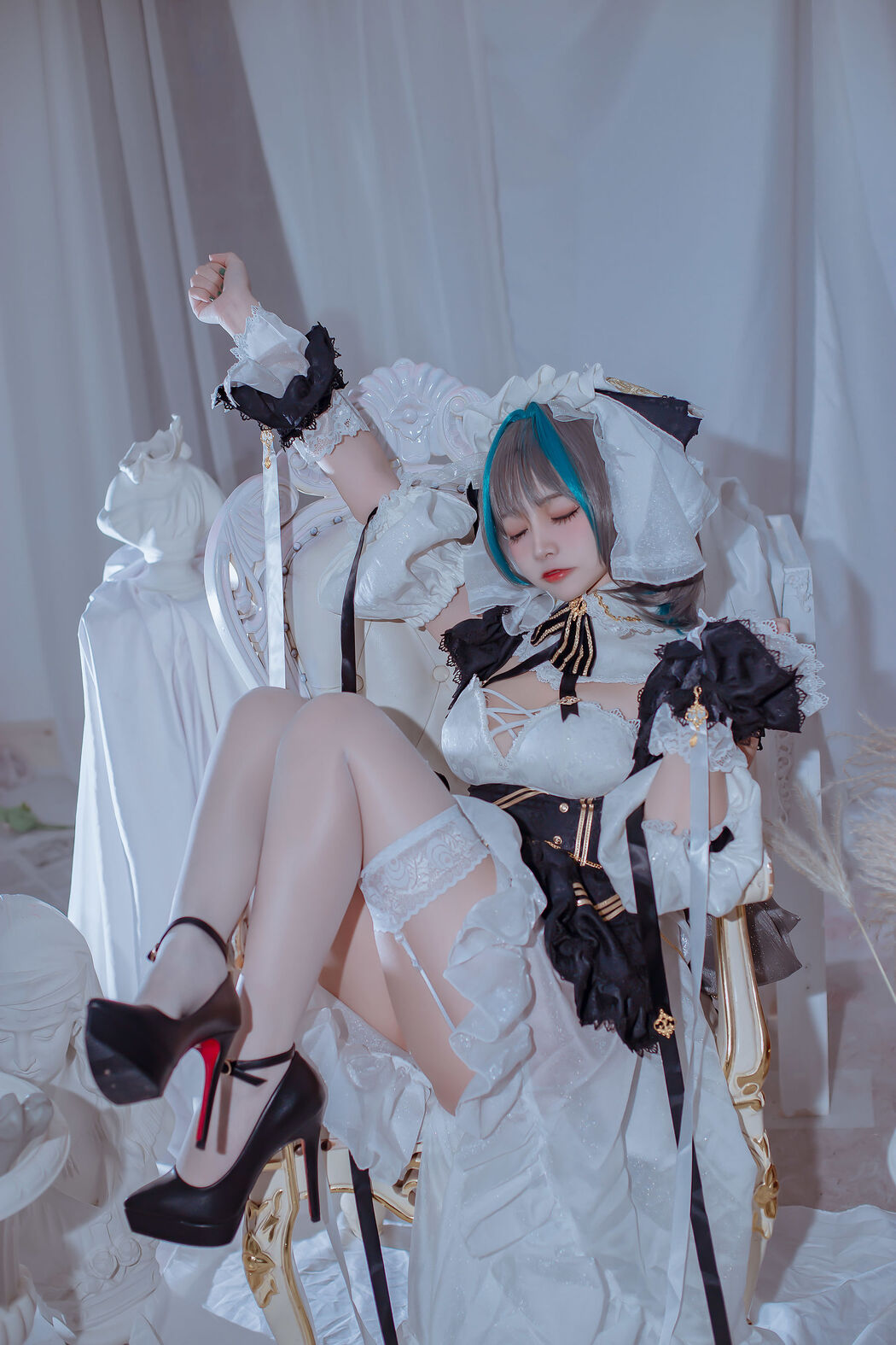 [COS Welfare] Popular Coser Nizuo Nisa - Blue Cheshire