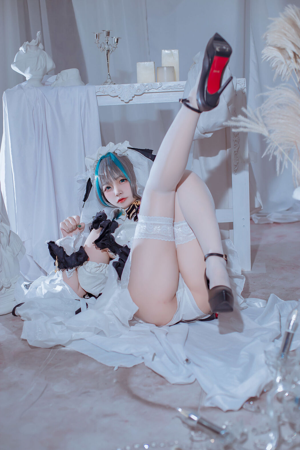 [COS Welfare] Popular Coser Nizuo Nisa - Blue Cheshire