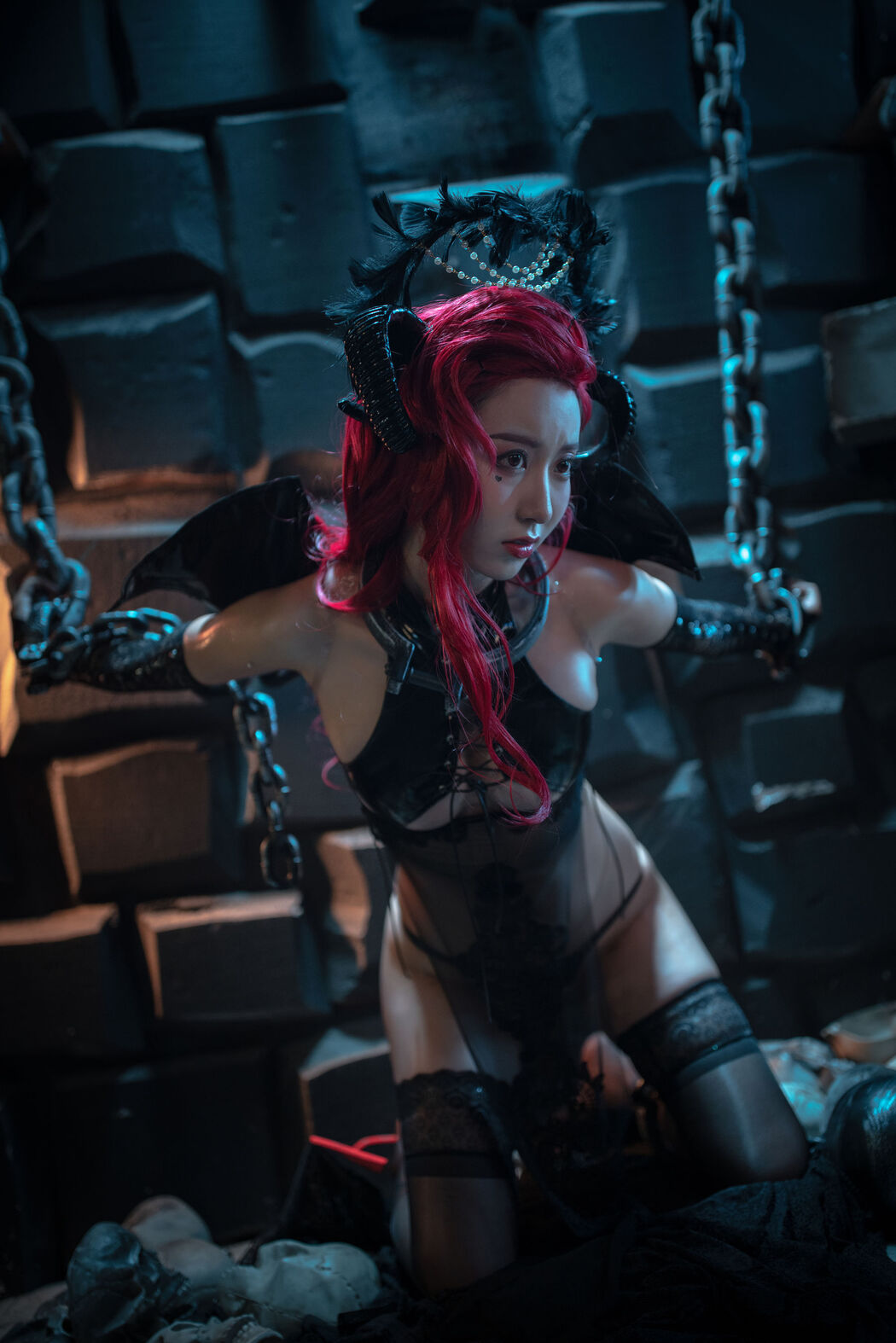 [COS Welfare] Popular Coser Kurokawa - Demon