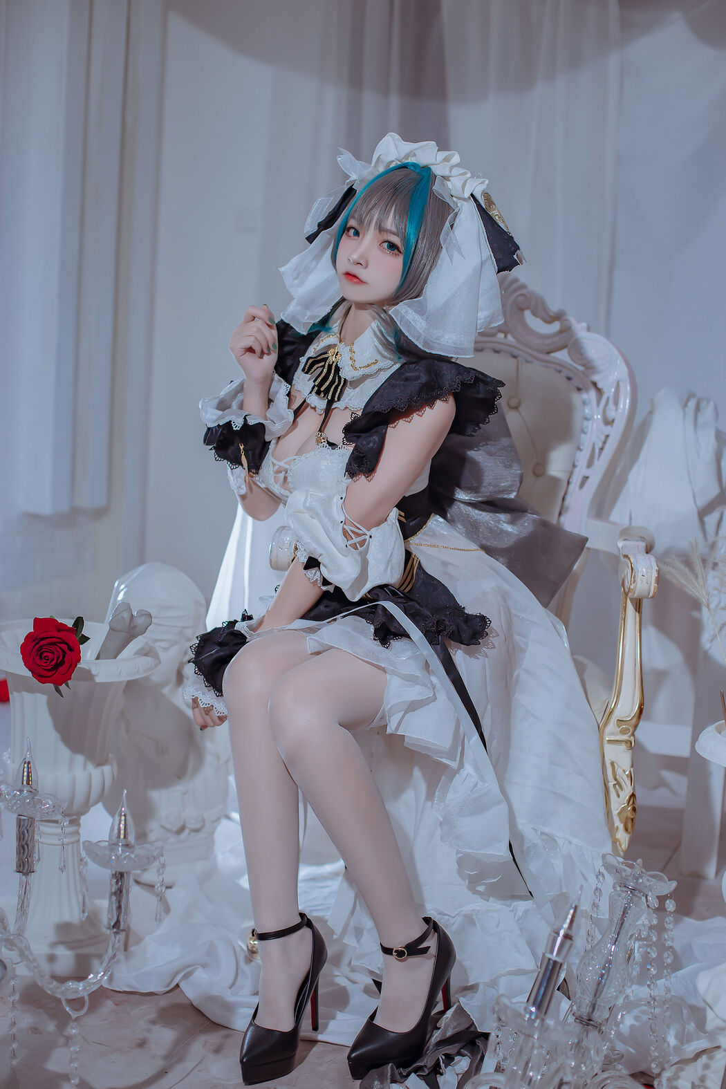 [COS Welfare] Popular Coser Nizuo Nisa - Blue Cheshire