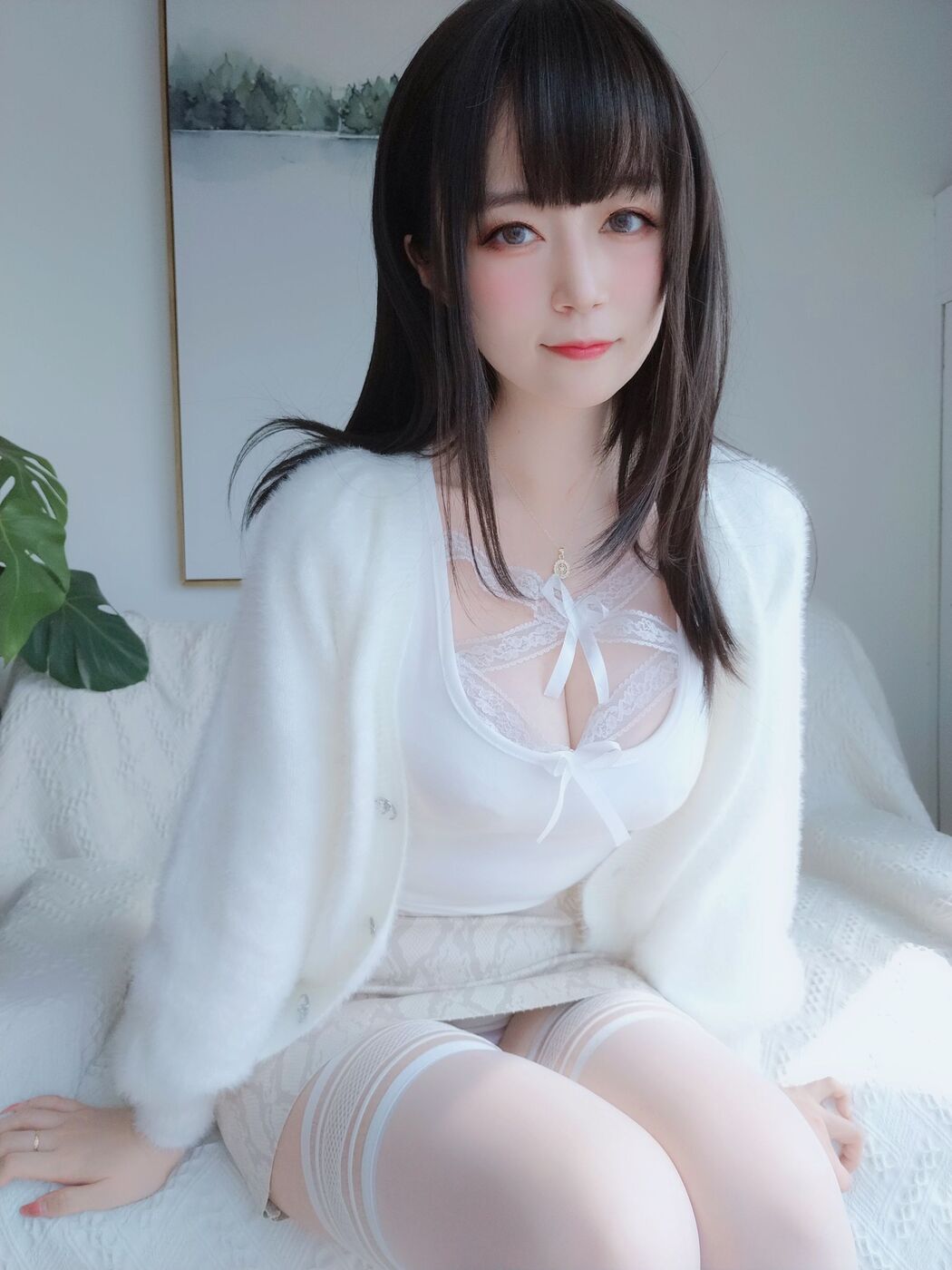 [COS Welfare] Miss Coser Silver - White Lace