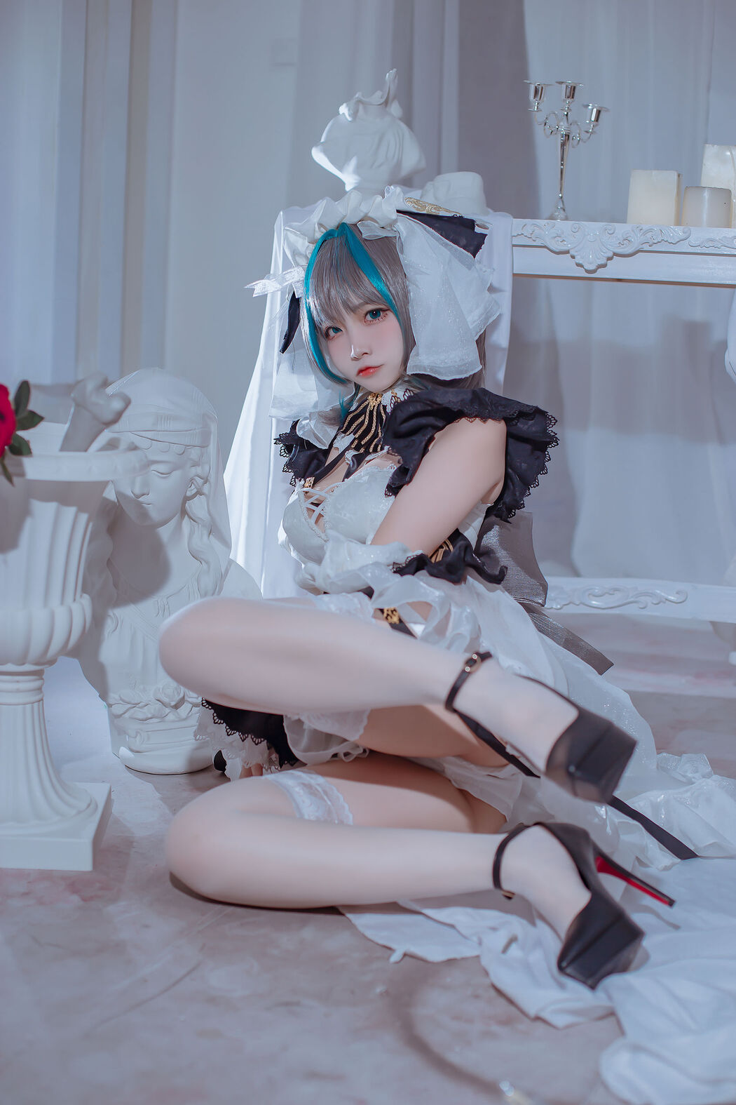 [COS Welfare] Popular Coser Nizuo Nisa - Blue Cheshire