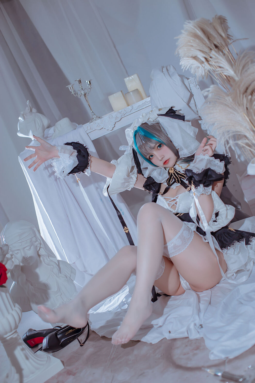 [COS Welfare] Popular Coser Nizuo Nisa - Blue Cheshire