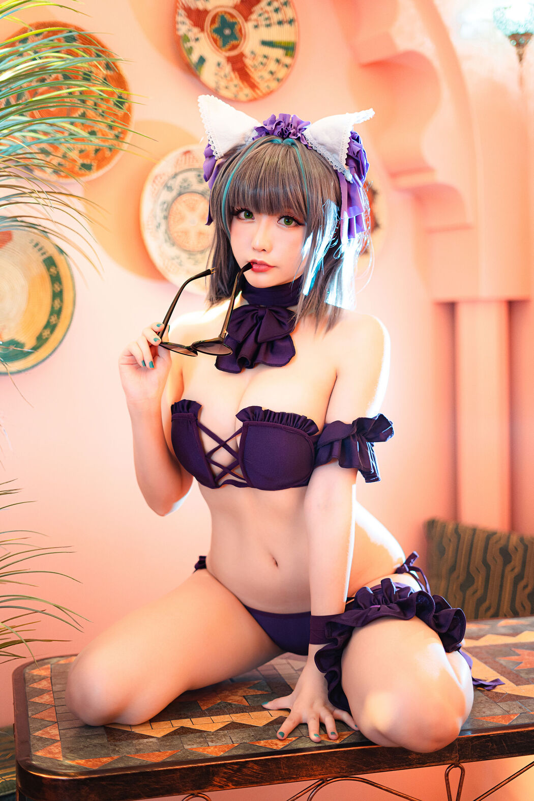 [COS Welfare] Miss Coser Star Chichi - R-Maid "Cheshire Swimsuit"