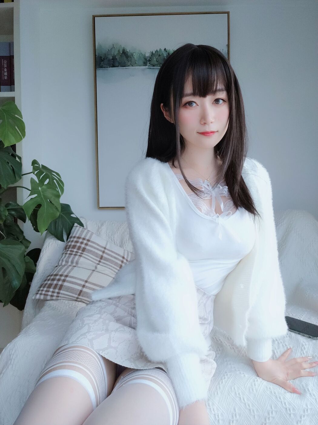 [COS Welfare] Miss Coser Silver - White Lace