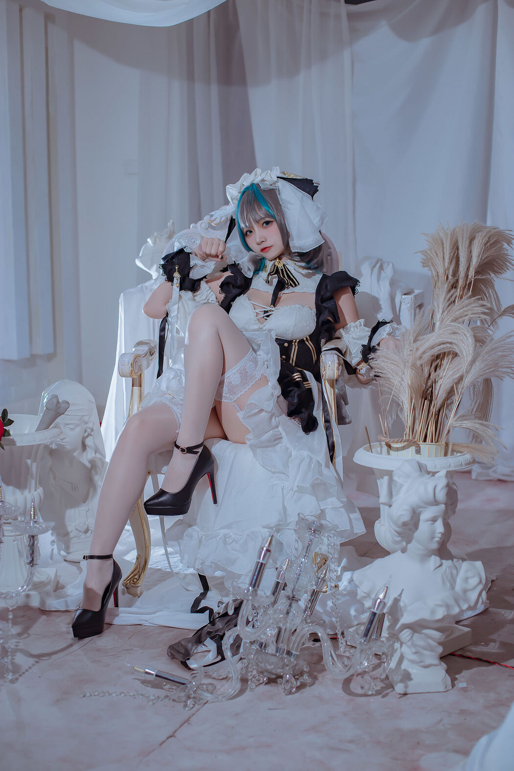 [COS Welfare] Popular Coser Nizuo Nisa - Blue Cheshire