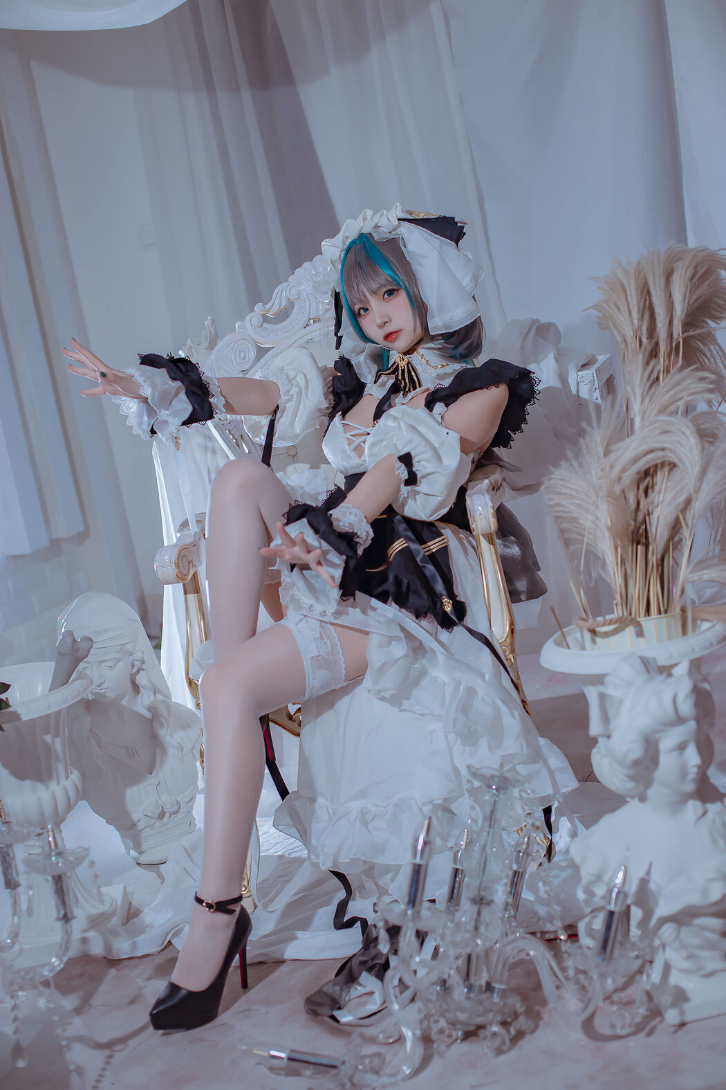 [COS Welfare] Popular Coser Nizuo Nisa - Blue Cheshire
