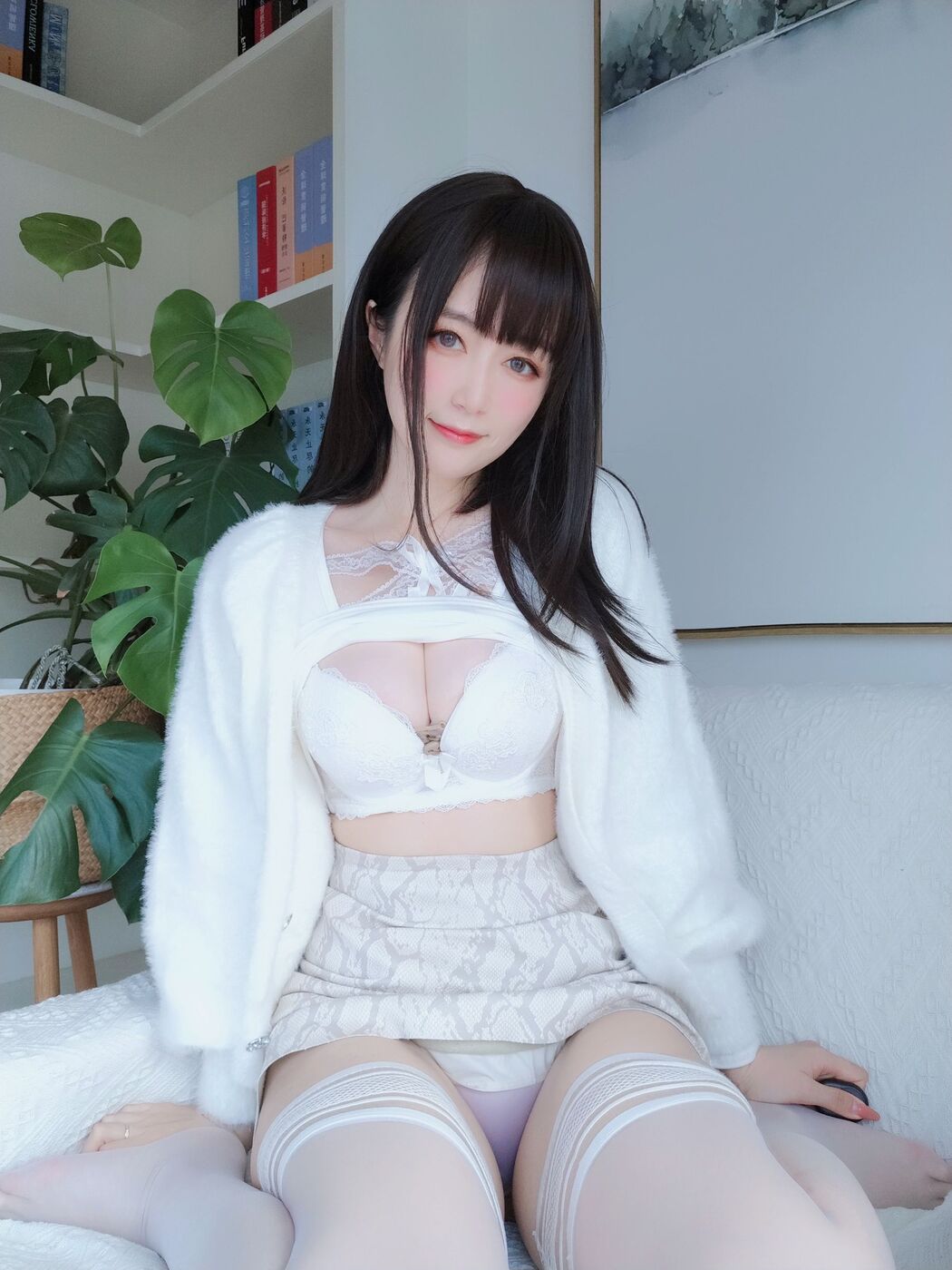 [COS Welfare] Miss Coser Silver - White Lace