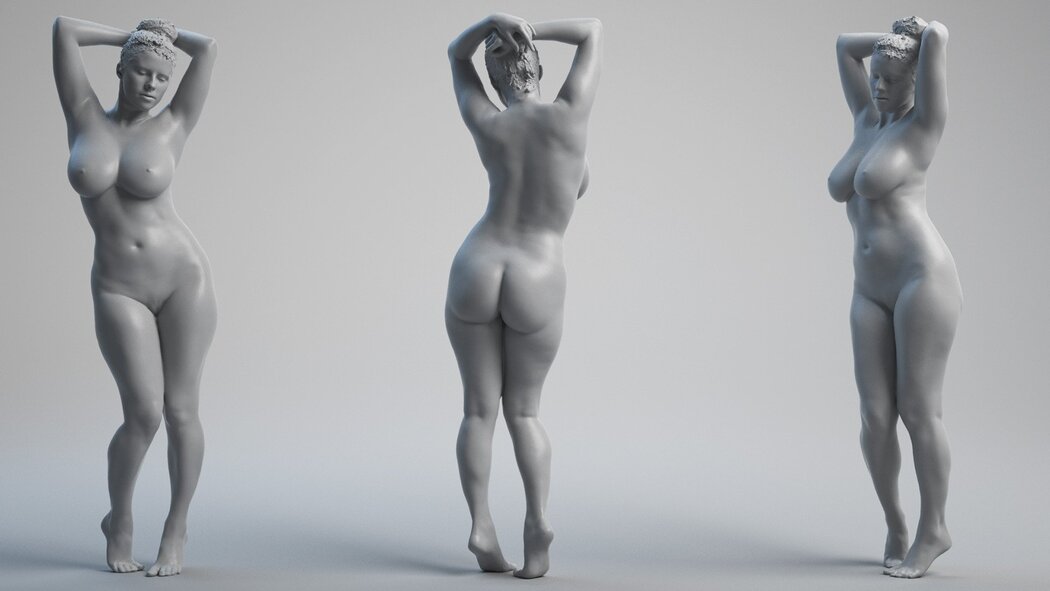 Naked Female Figure