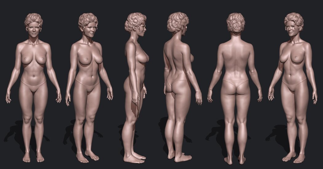 Nude Female Body