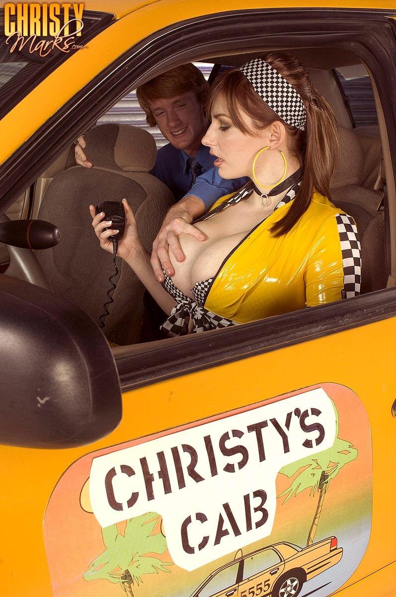 TITS IN A CAB