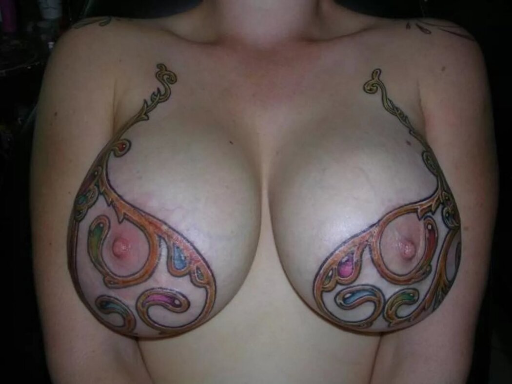 Tattoo On The Tits