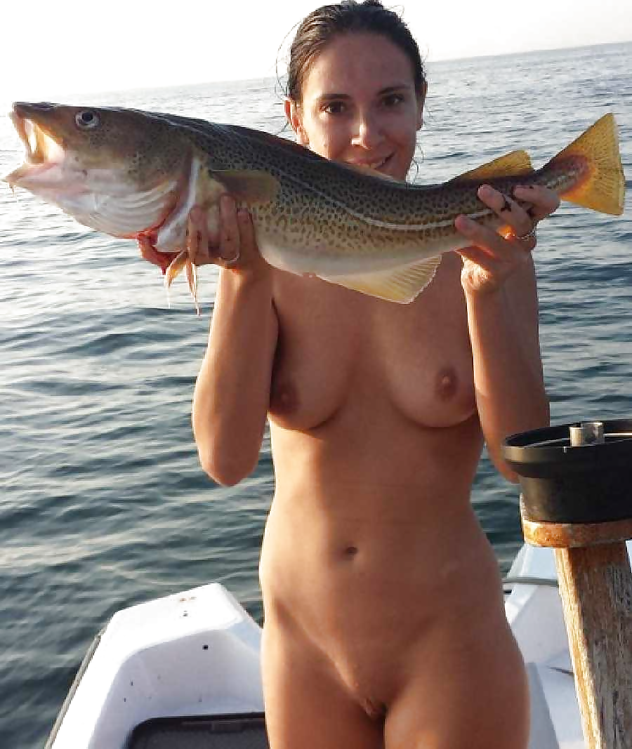 Naked Tits On A Fishing Trip