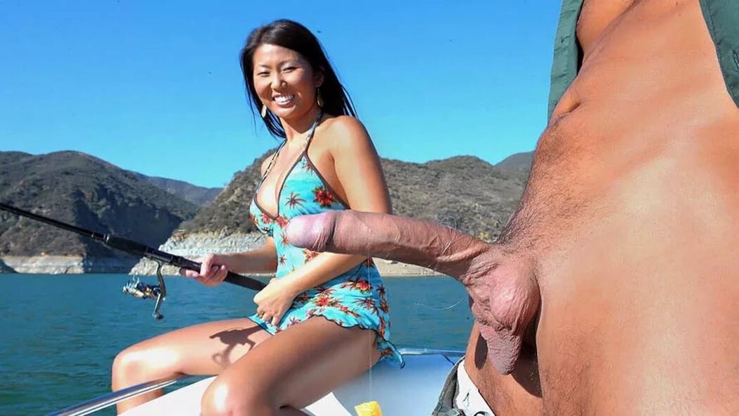Naked Tits On A Fishing Trip