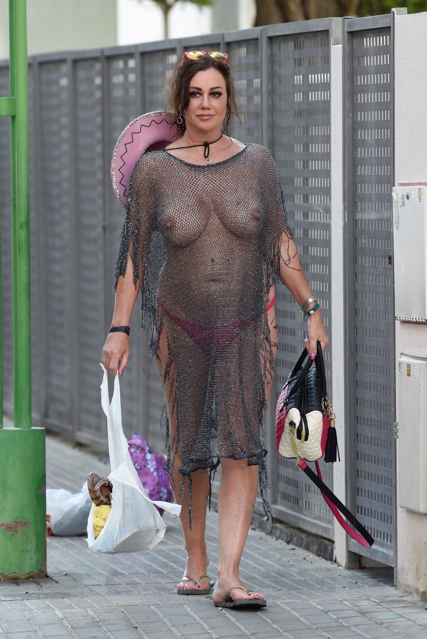 Tits In A See Through Dress