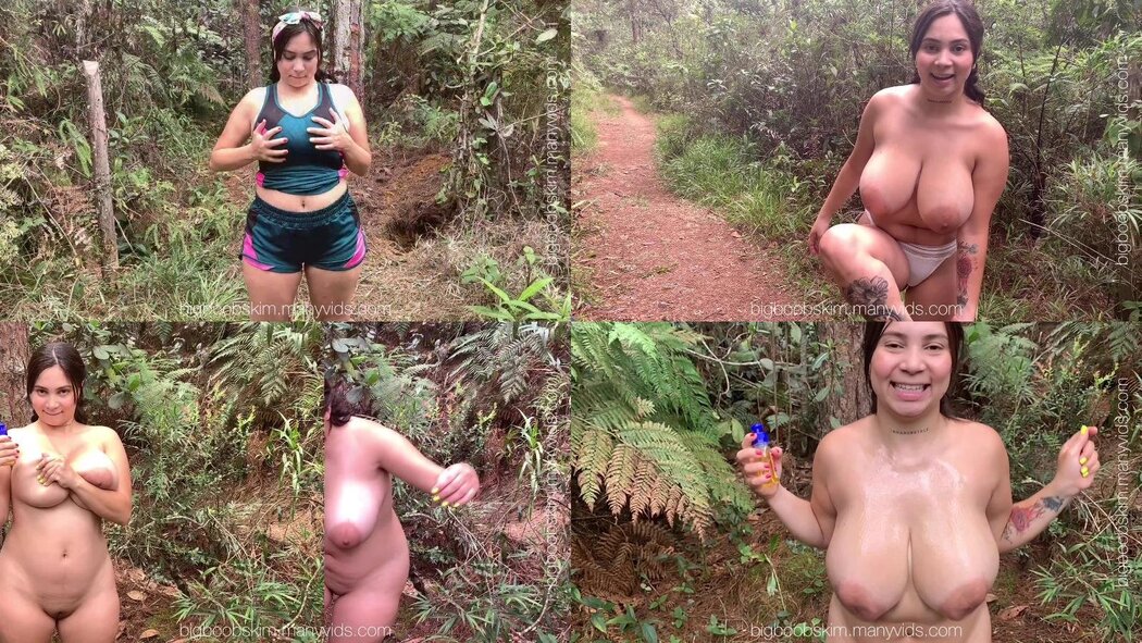 Huge Tits In The Woods