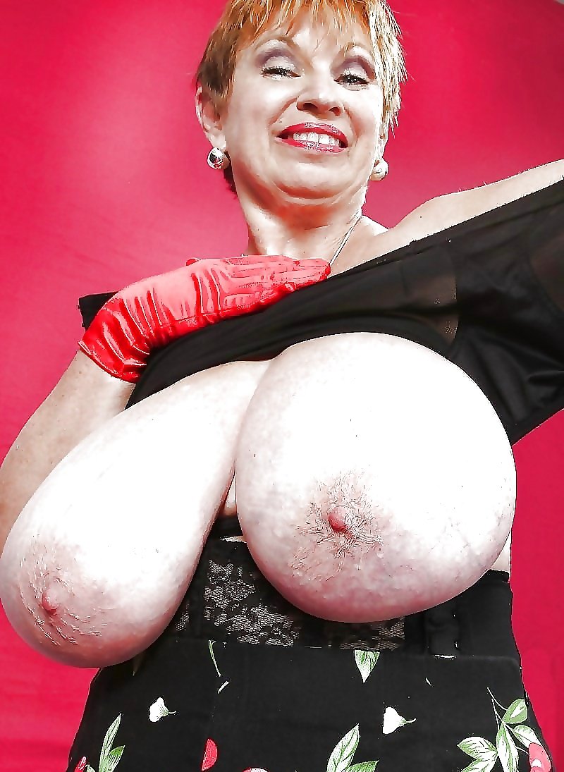 Big Old Ladies Boobs