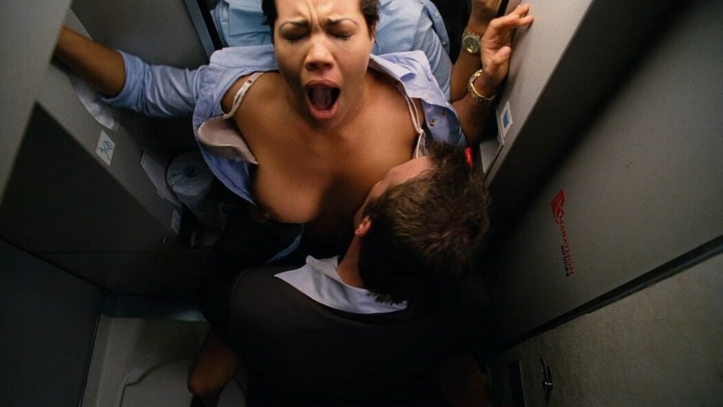 Big Boobs On A Plane