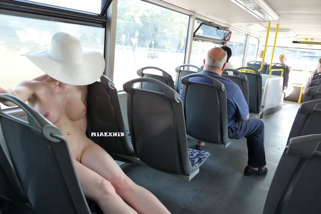 Bare Boobs On The Bus