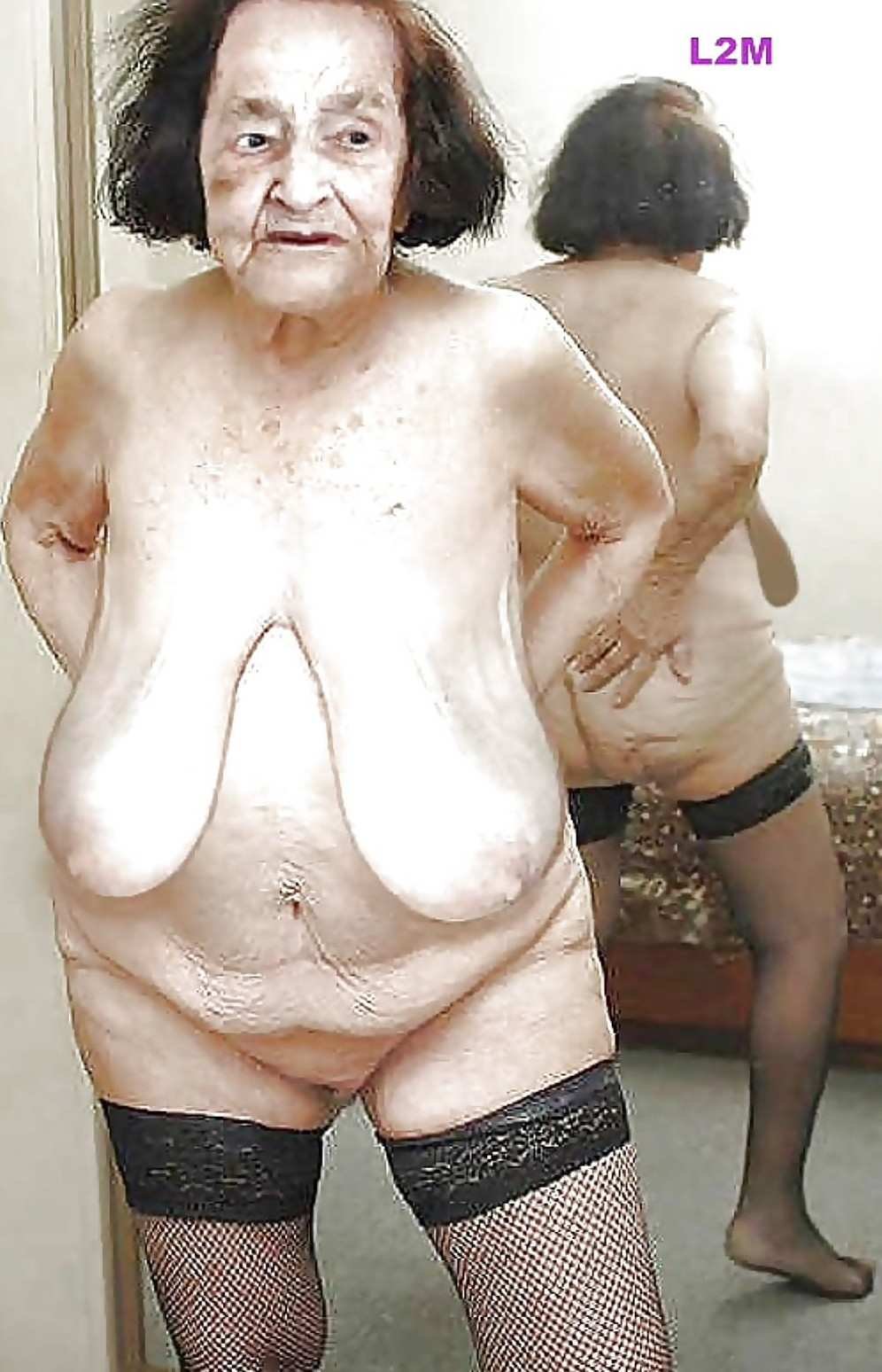 Saggy Granny Tits