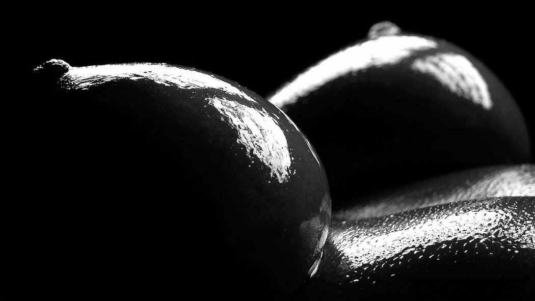 TITS BLACK AND WHITE