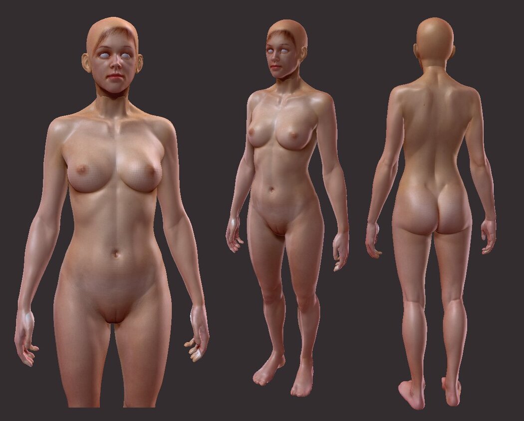 Naked Female Body