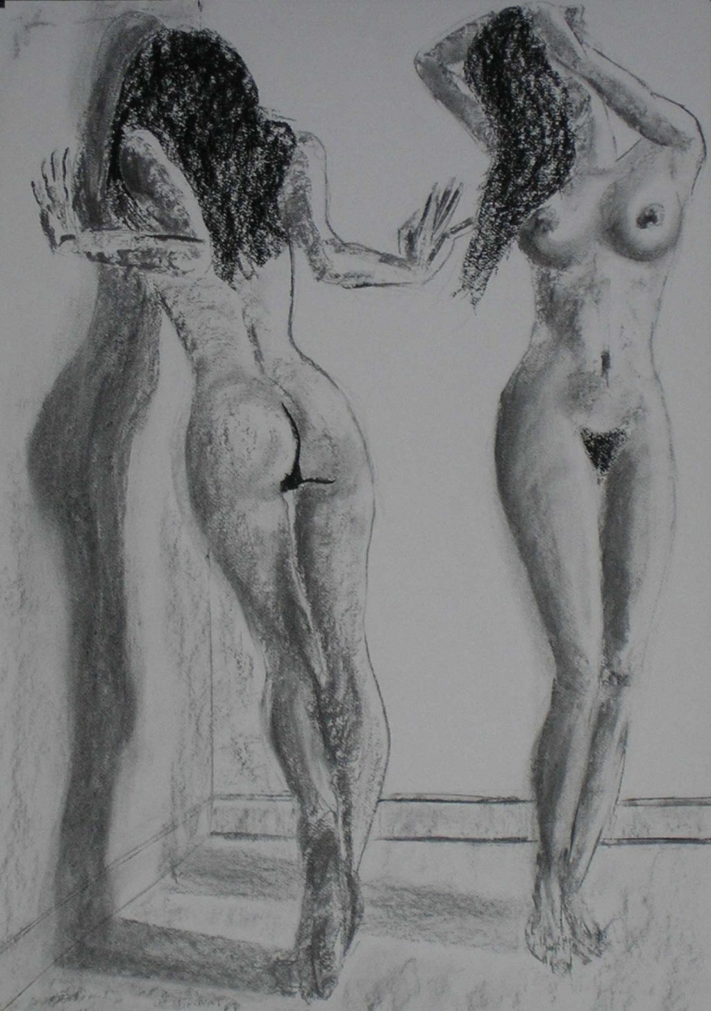 Naked Women Standing