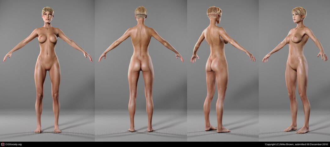 Naked Female Poses