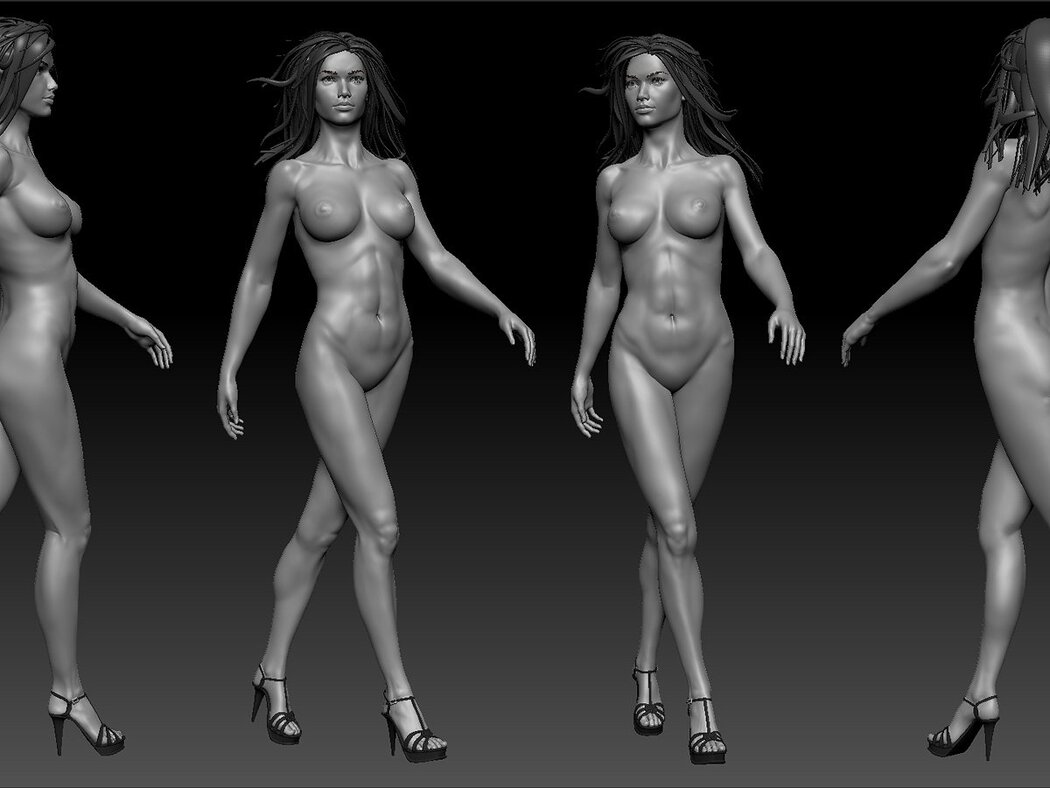 Naked Female Poses