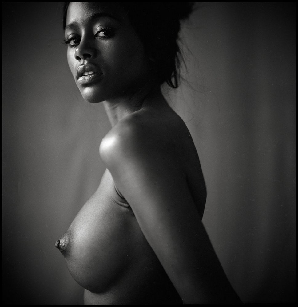 Nude Black Breasts