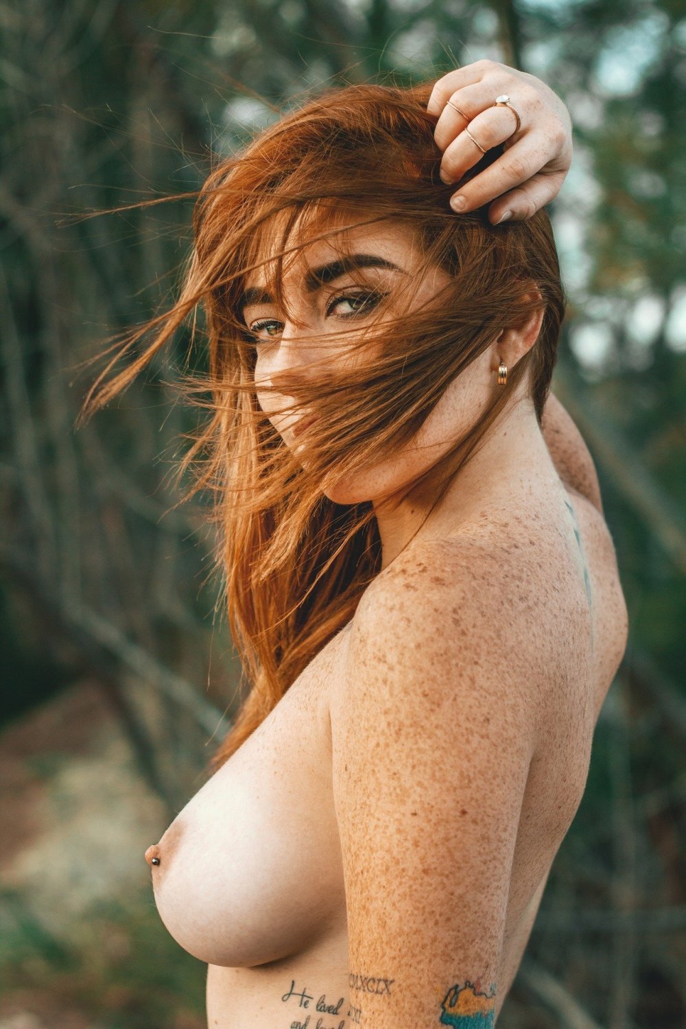 Nude Girls With Freckles Cover Photo