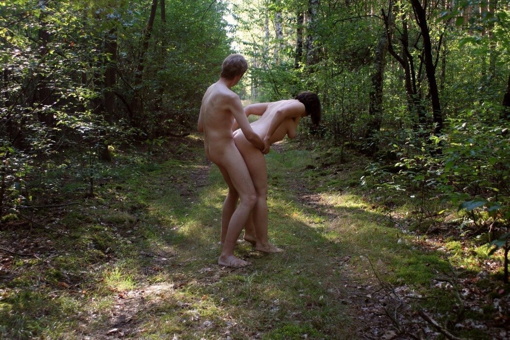 Mature Naked In Woods