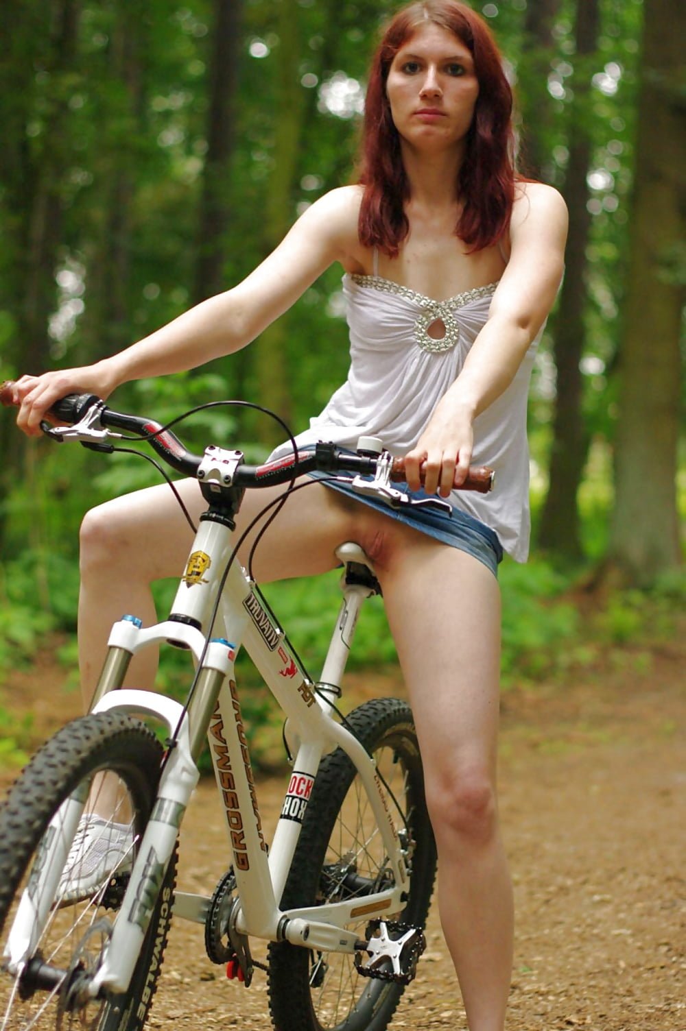 No Panties Bike