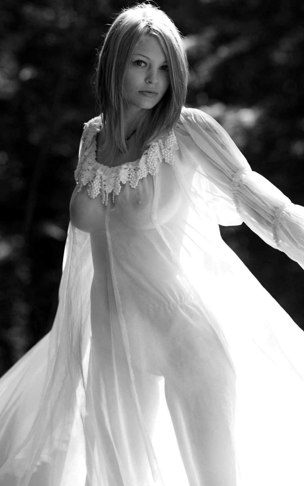 Girls In See Through Dresses