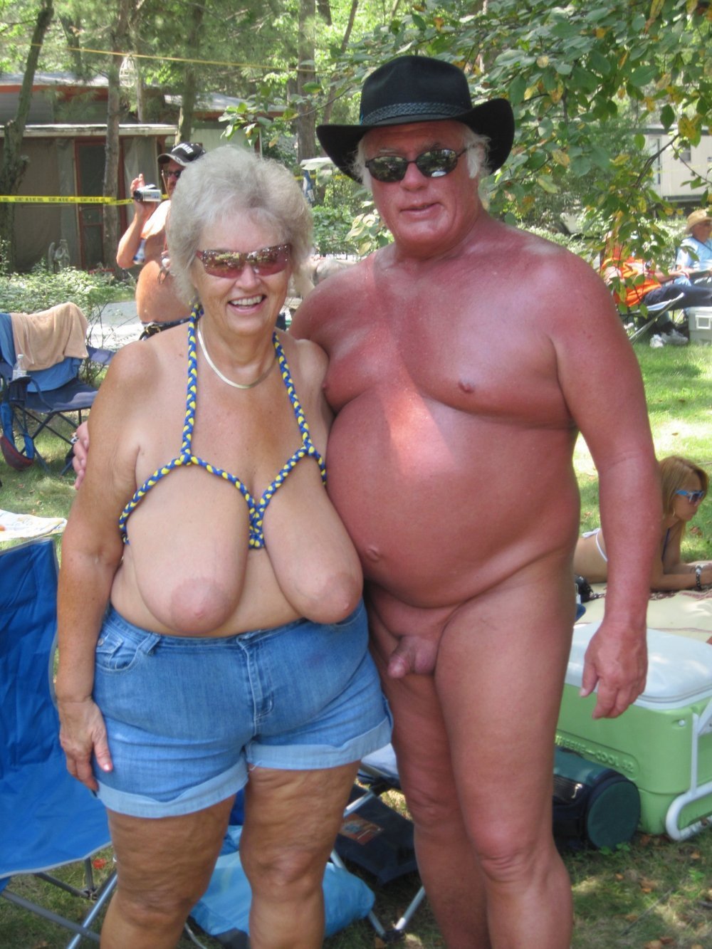 Old Fat Nudists