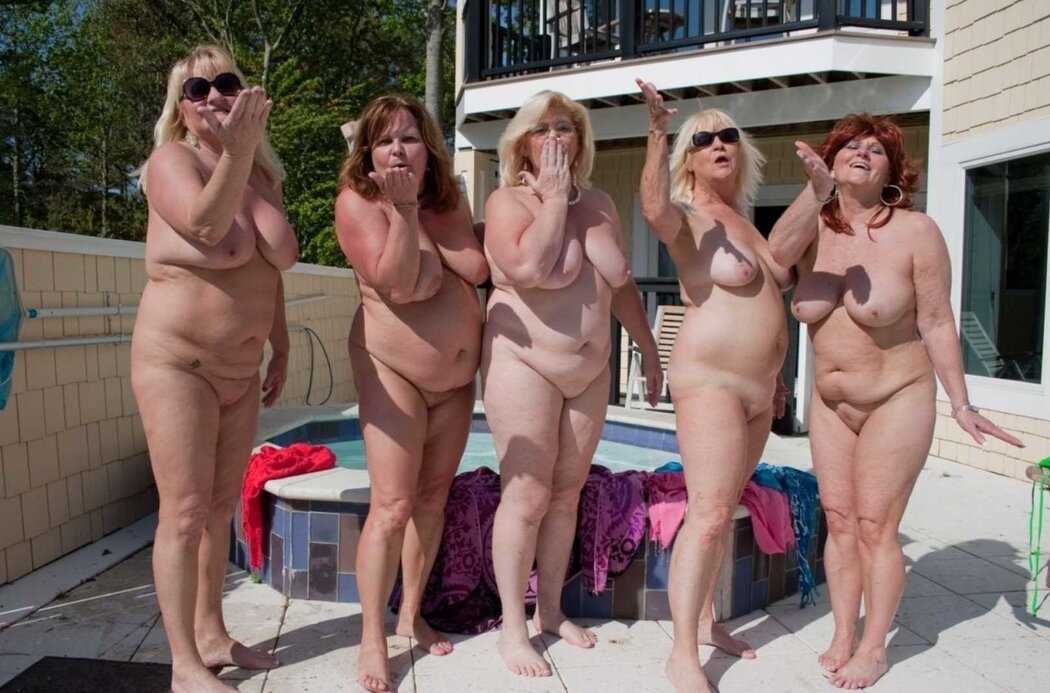 Old Fat Nudists