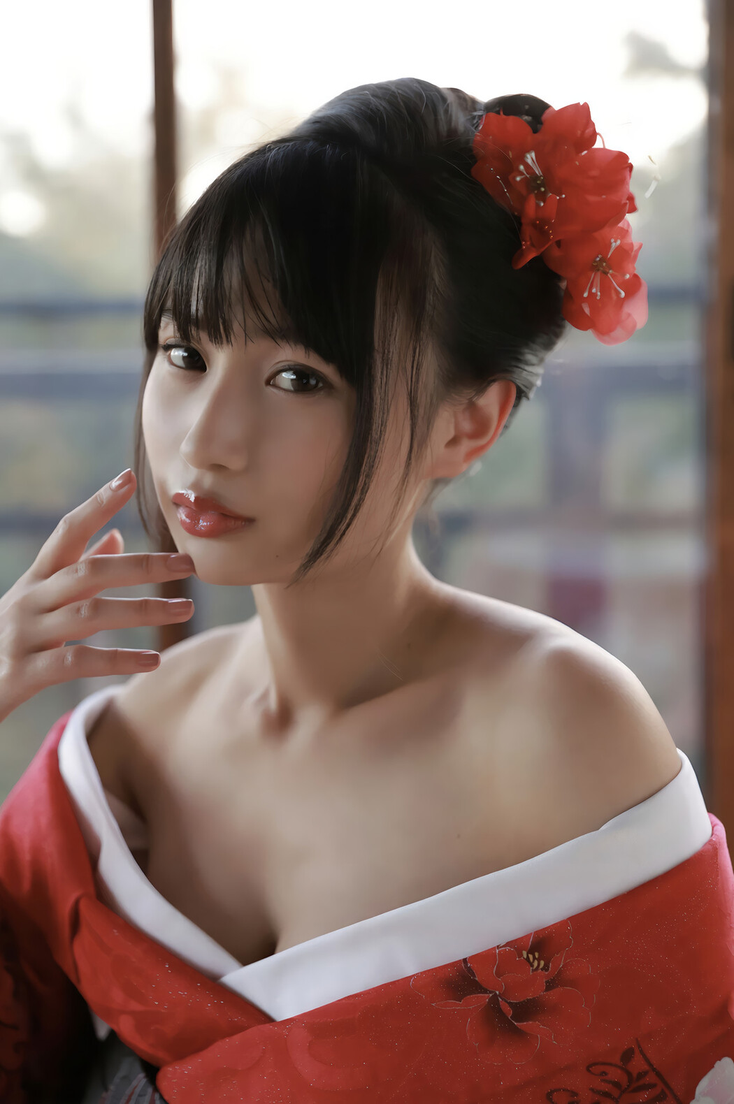 Luka Mochizuki 望月琉叶, FRIDAYデジタル写真集 『着物の下は、まさかの美バスト』 Set.02