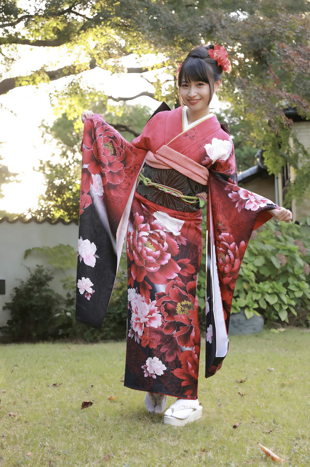 Luka Mochizuki 望月琉叶, FRIDAYデジタル写真集 『着物の下は、まさかの美バスト』 Set.02 Cover Photo